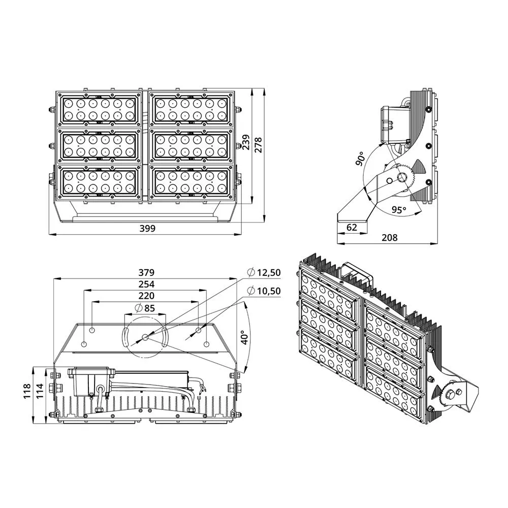 Project SVO 150 CRI90 5700К 35°