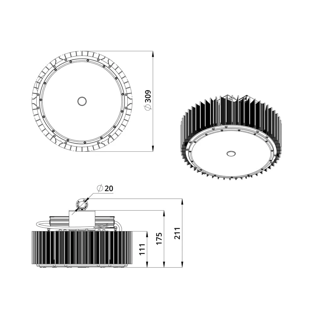 D-MA v3 ML 200 CRI70 5000К 120°