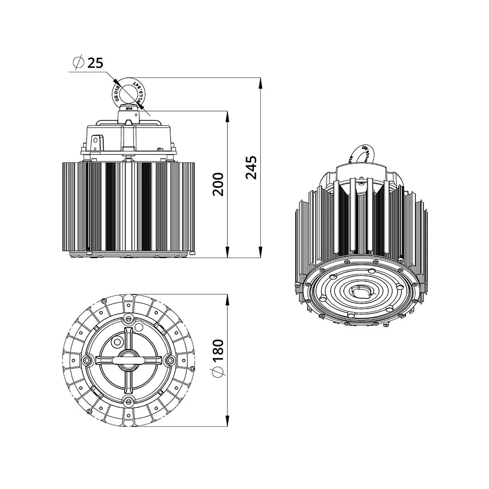 D-MA Mini 150 (3G) CRI70 3000К 90°