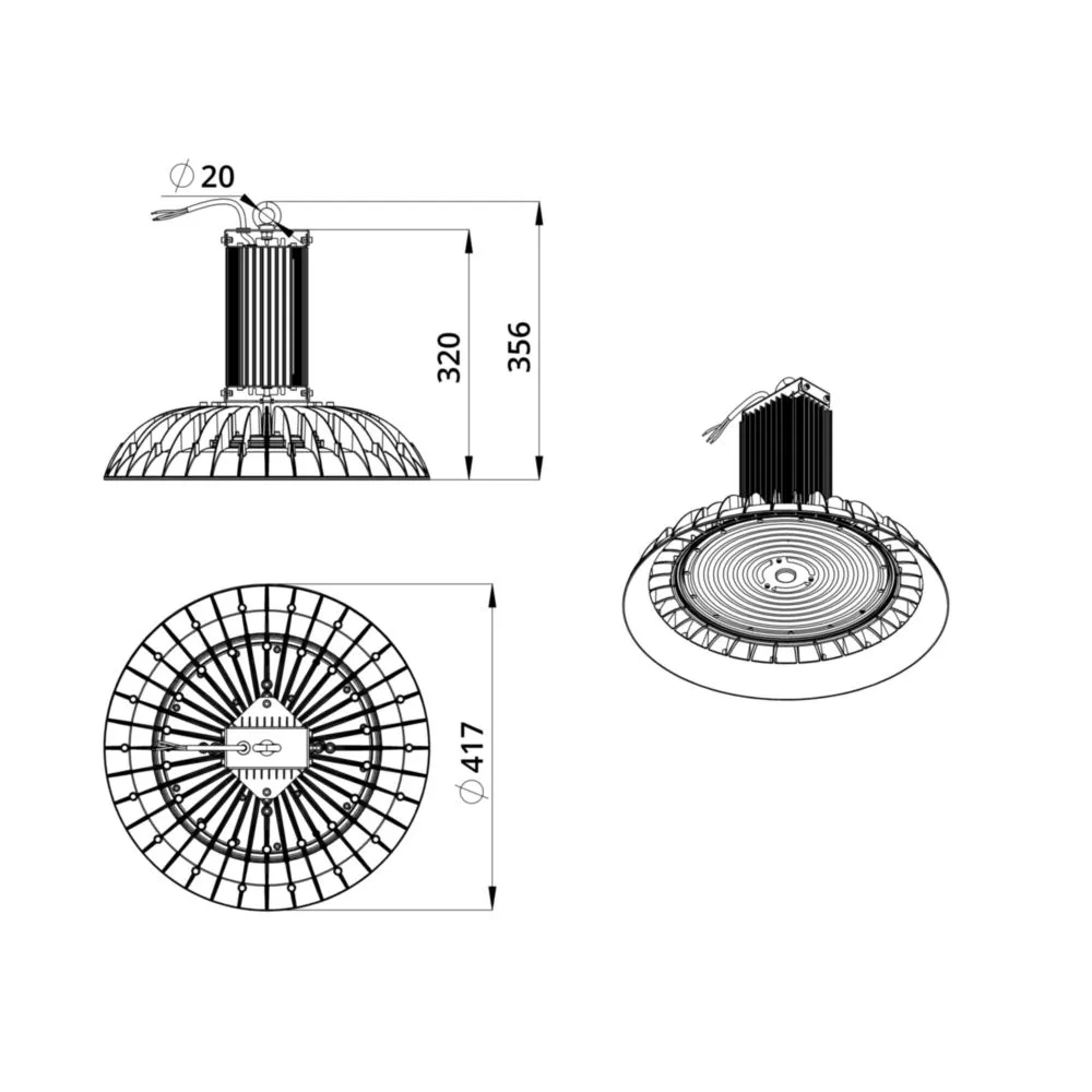 NEO Termal 150 L CRI70 5000К 60°