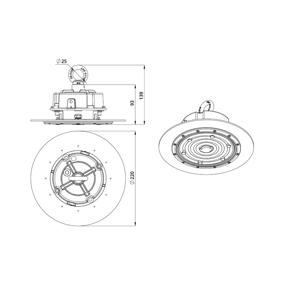 Flat 50 (3G) M CRI70 5000К 60°