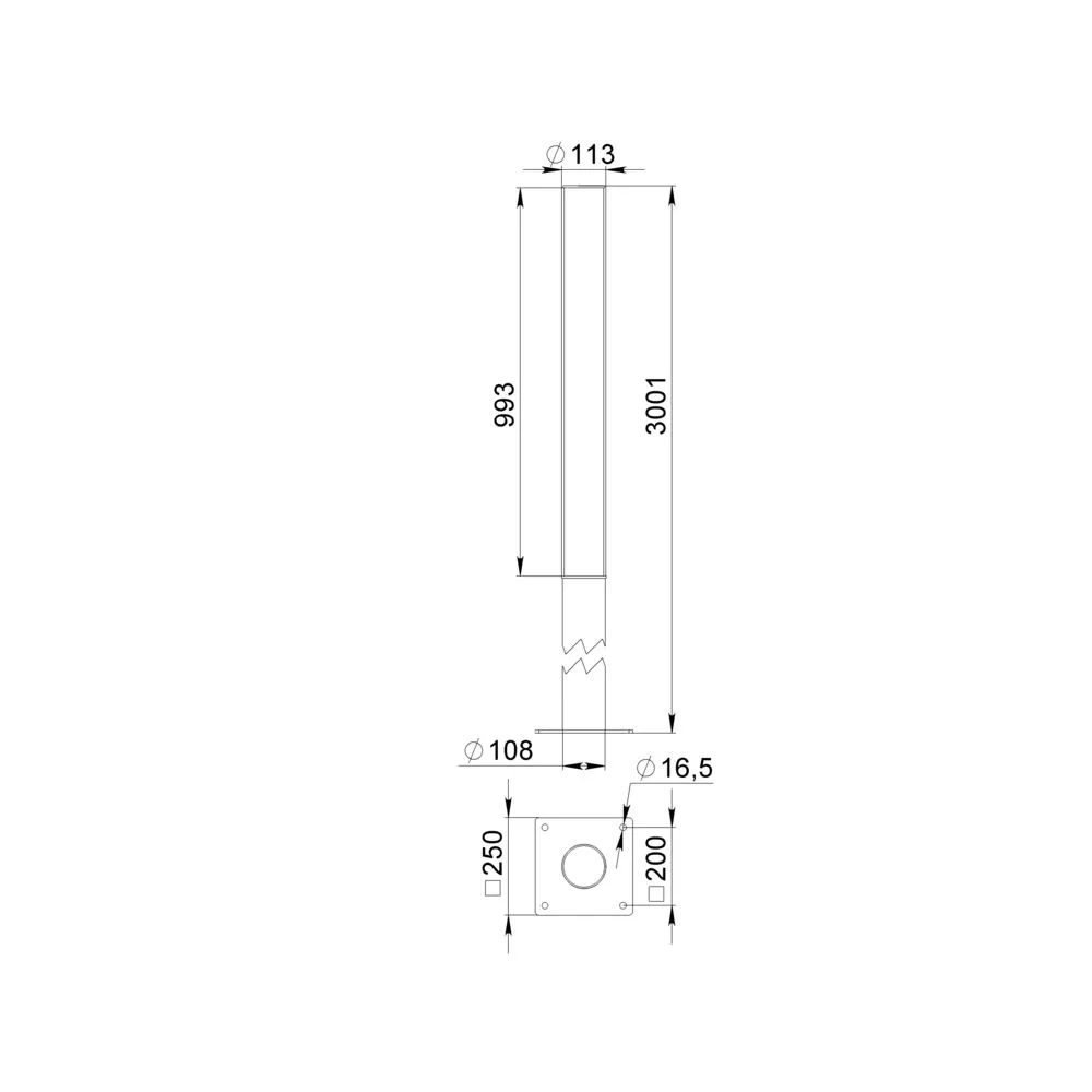 Tall 30 S 3000/1000мм CRI80 3000К