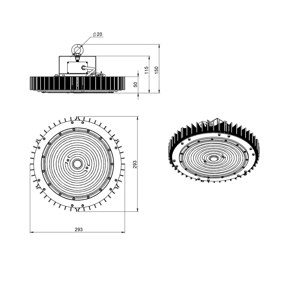 D-MA v3 ML 100 CRI70 3000К 40°