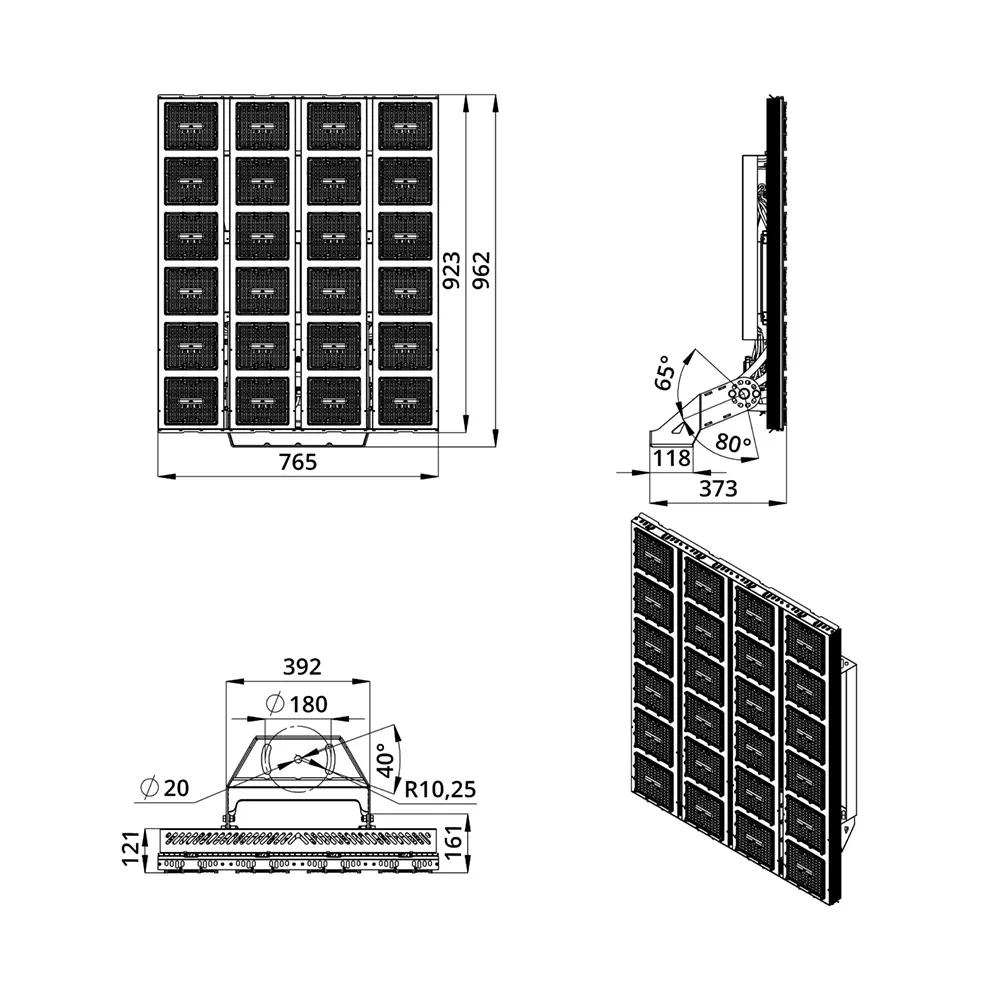 Plaza S 2000 CRI70 3000К 155х70°