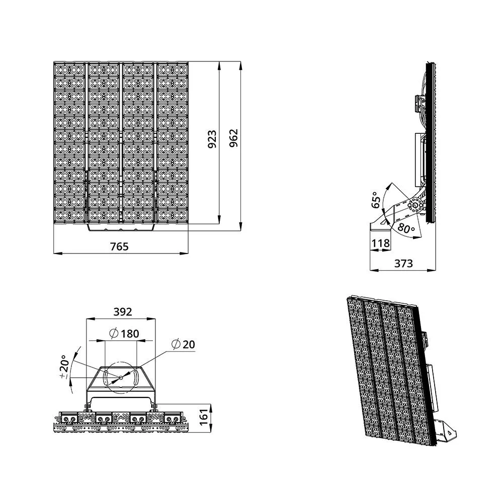 Plaza S 2000 CRI70 5000К 12°