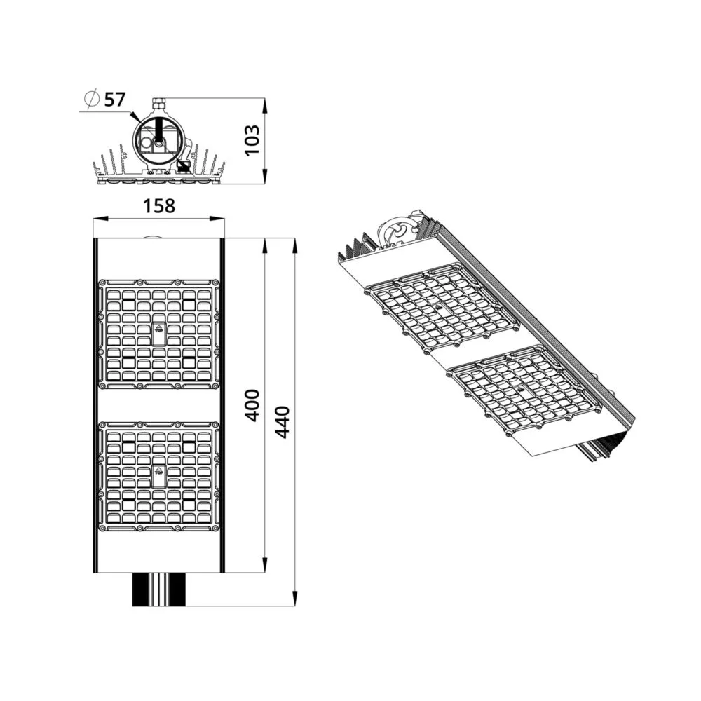 Highway v2 ML 120 CRI70 4000К 155х70°