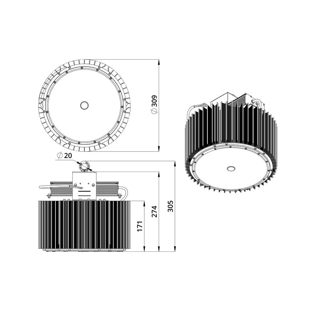 D-MA v3 ML 350 CRI70 3000К 120°