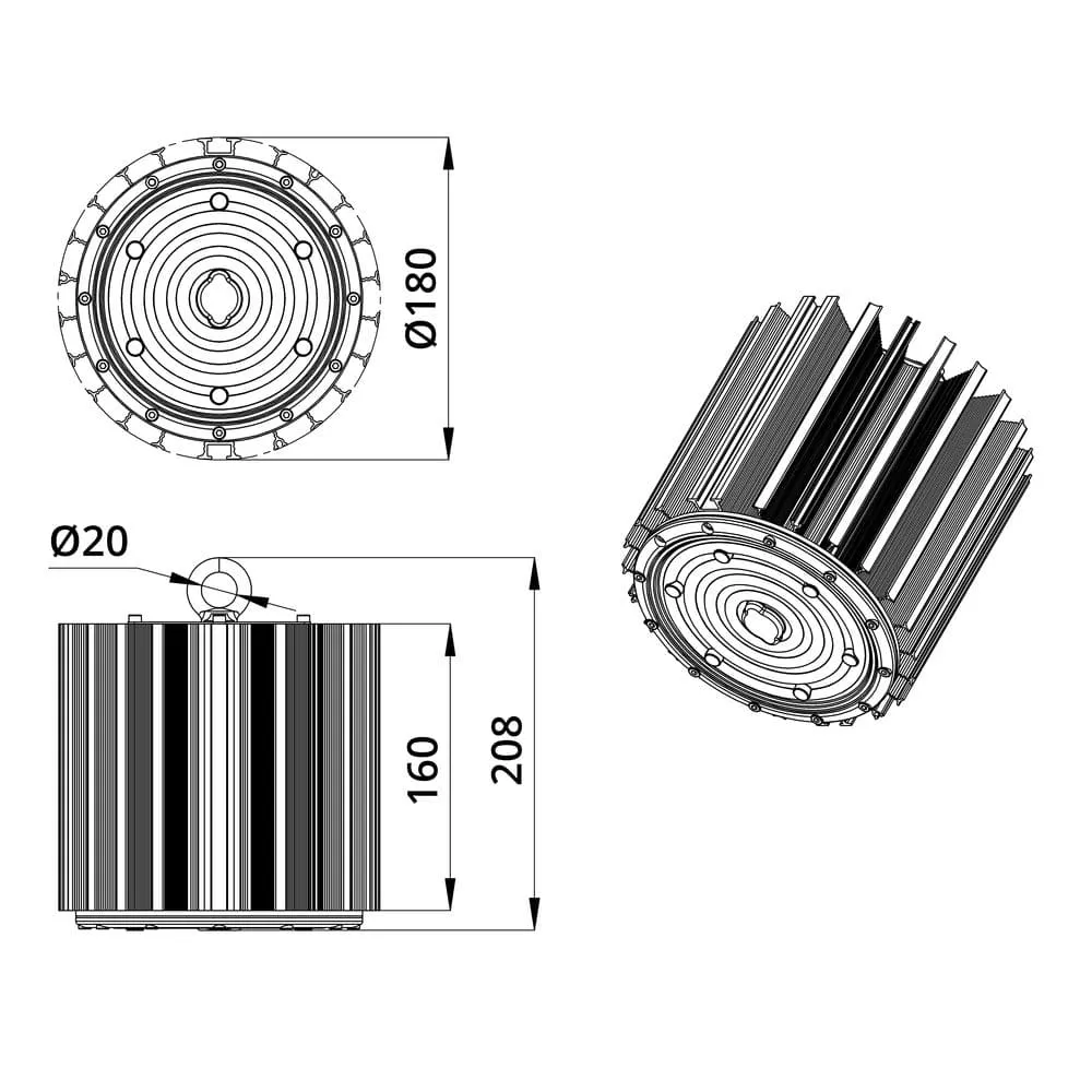 D-MA v2 ML 100 БАП (350лм 3час.) CRI70 4000К 120°