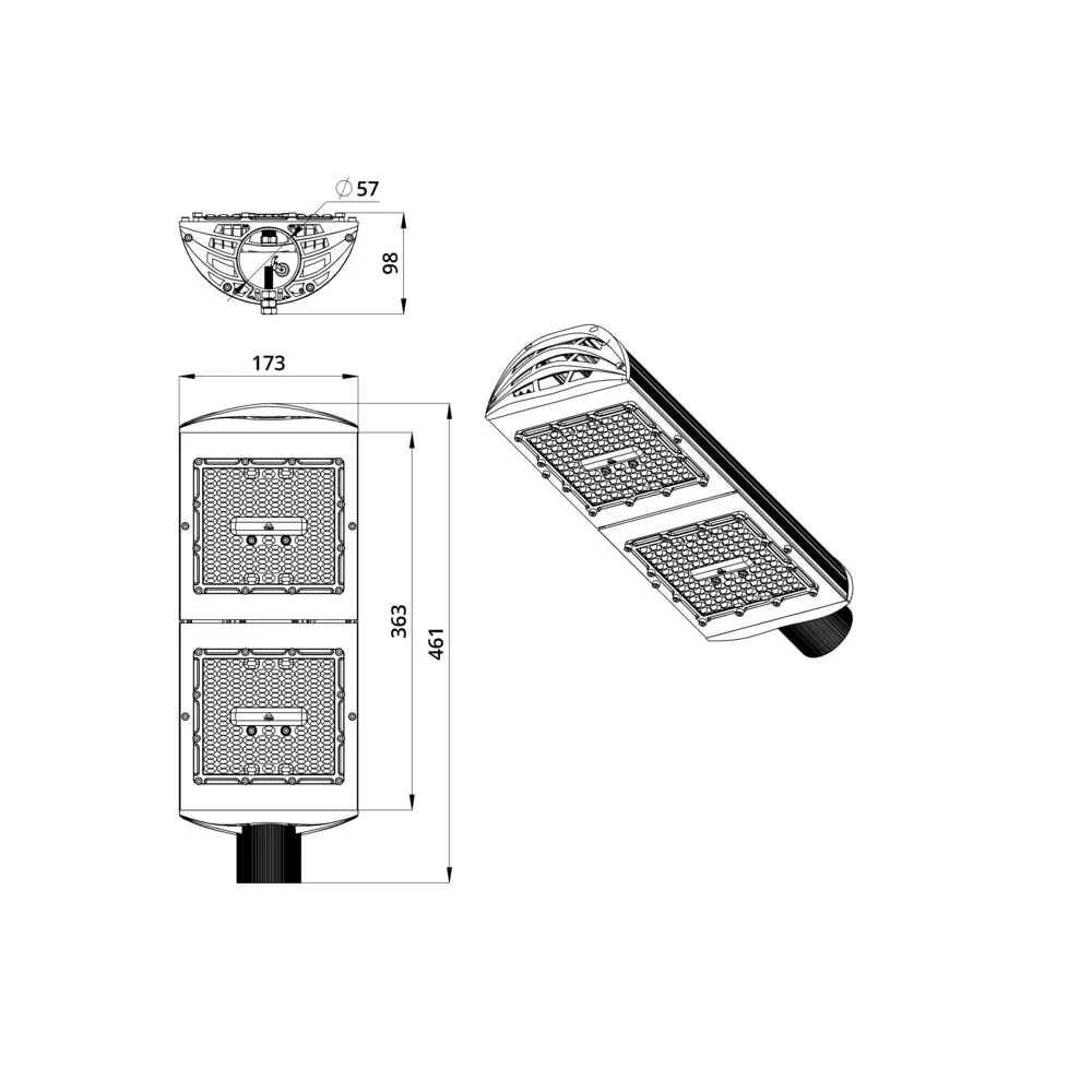 Highway v3 ML 120 MAX CRI70 3000К 155х70°