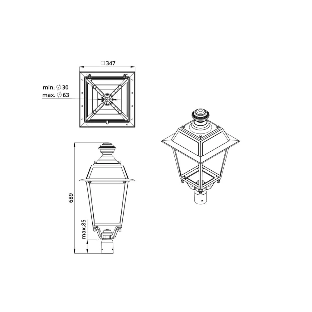 Park Push Premium 30 4000К 155х85°