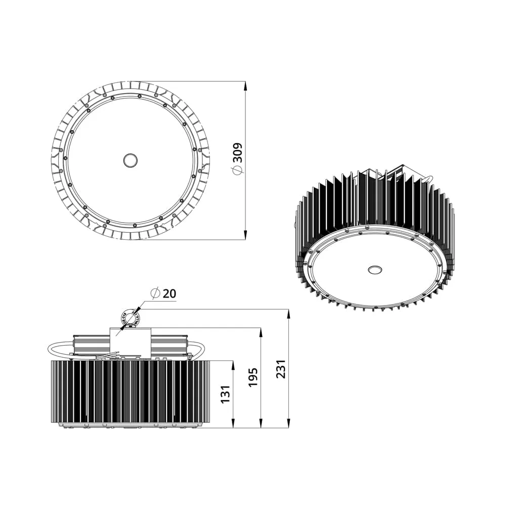 D-MA v3 ML 250 CRI70 3000К 120°