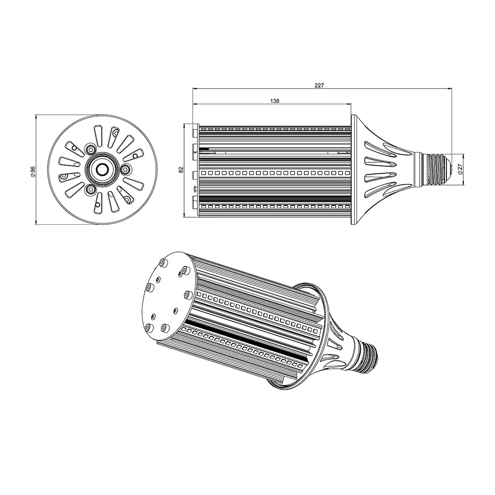 Лампа КС Е27-С 10 SMD 3000К