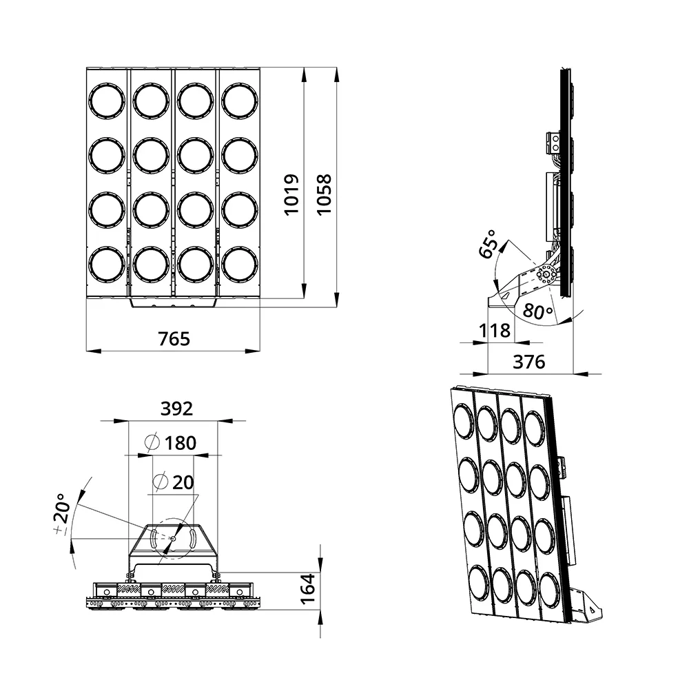 Plaza D 2000 CRI70 5000К 35°