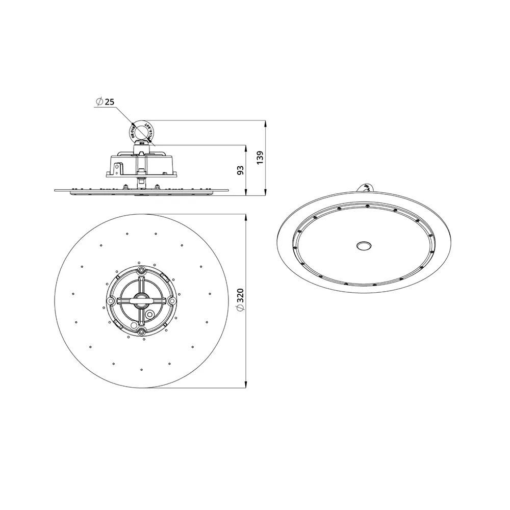 Flat 100 L CRI70 5000К 120°