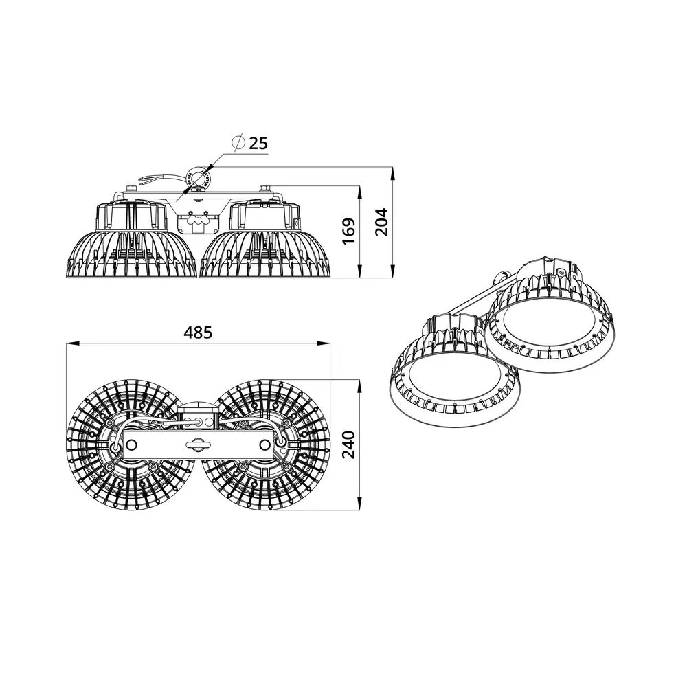 NEO 250 х2 M CRI70 5000К 35°