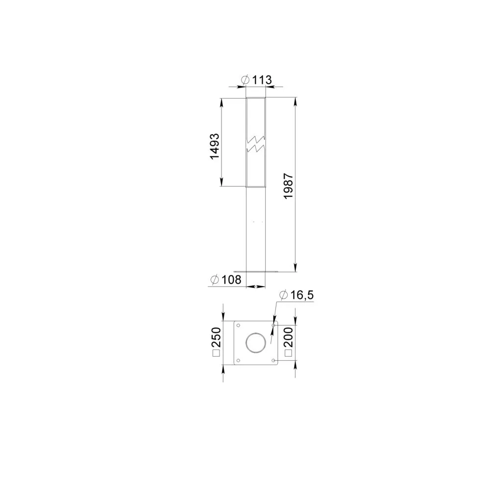 Tall 50 S 2000/1500мм CRI80 3000К
