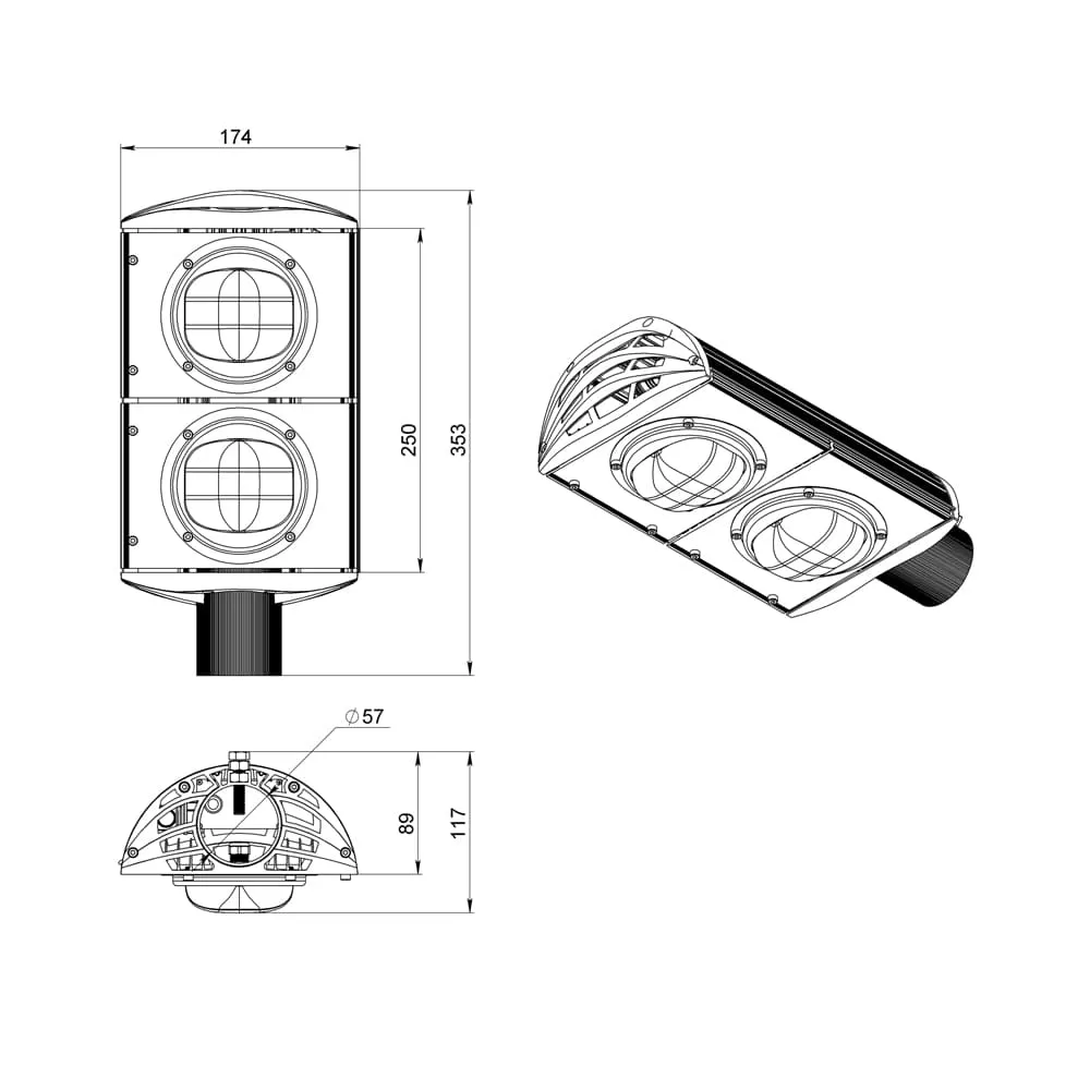 Highway v3 100 MAX CRI70 4500К 90°