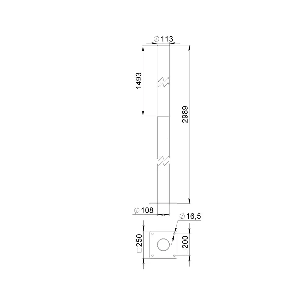 Tall 50 S 3000/1500мм CRI80 3000К