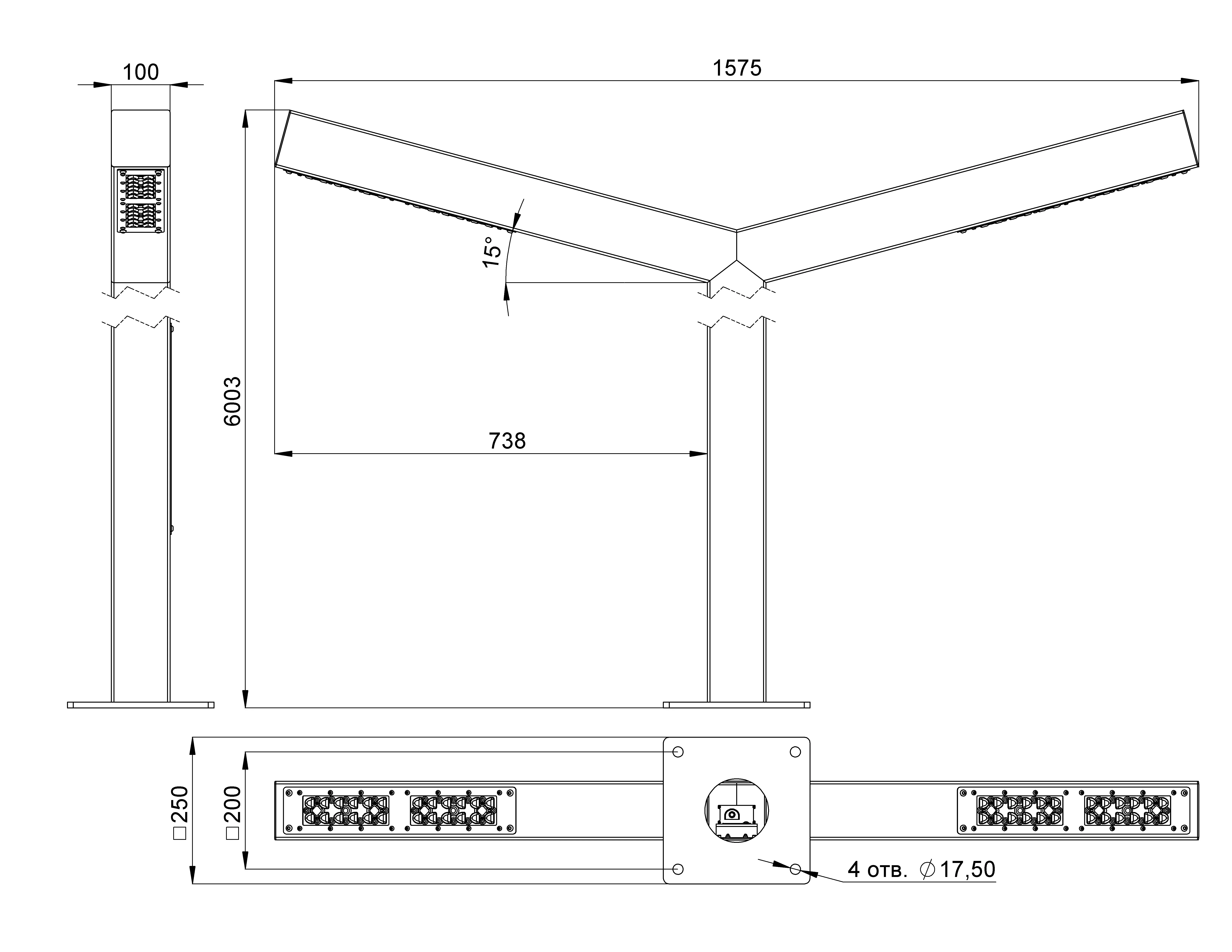 Park Steel 140 6000/800/800мм 4000К