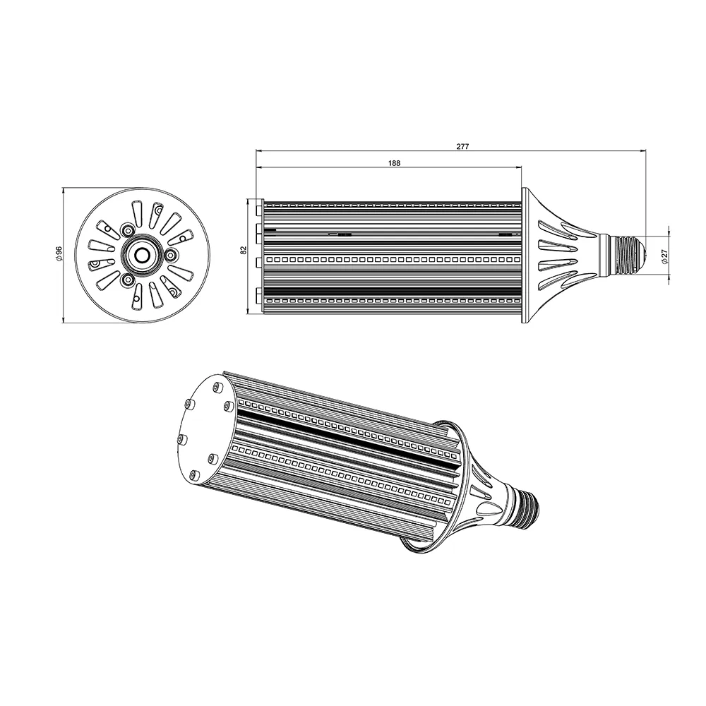 Лампа КС Е27-С 40 SMD 4000К