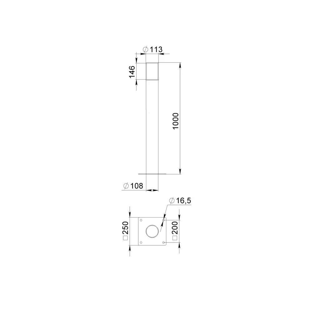Tall 5 S 1000/150мм CRI80 3000К