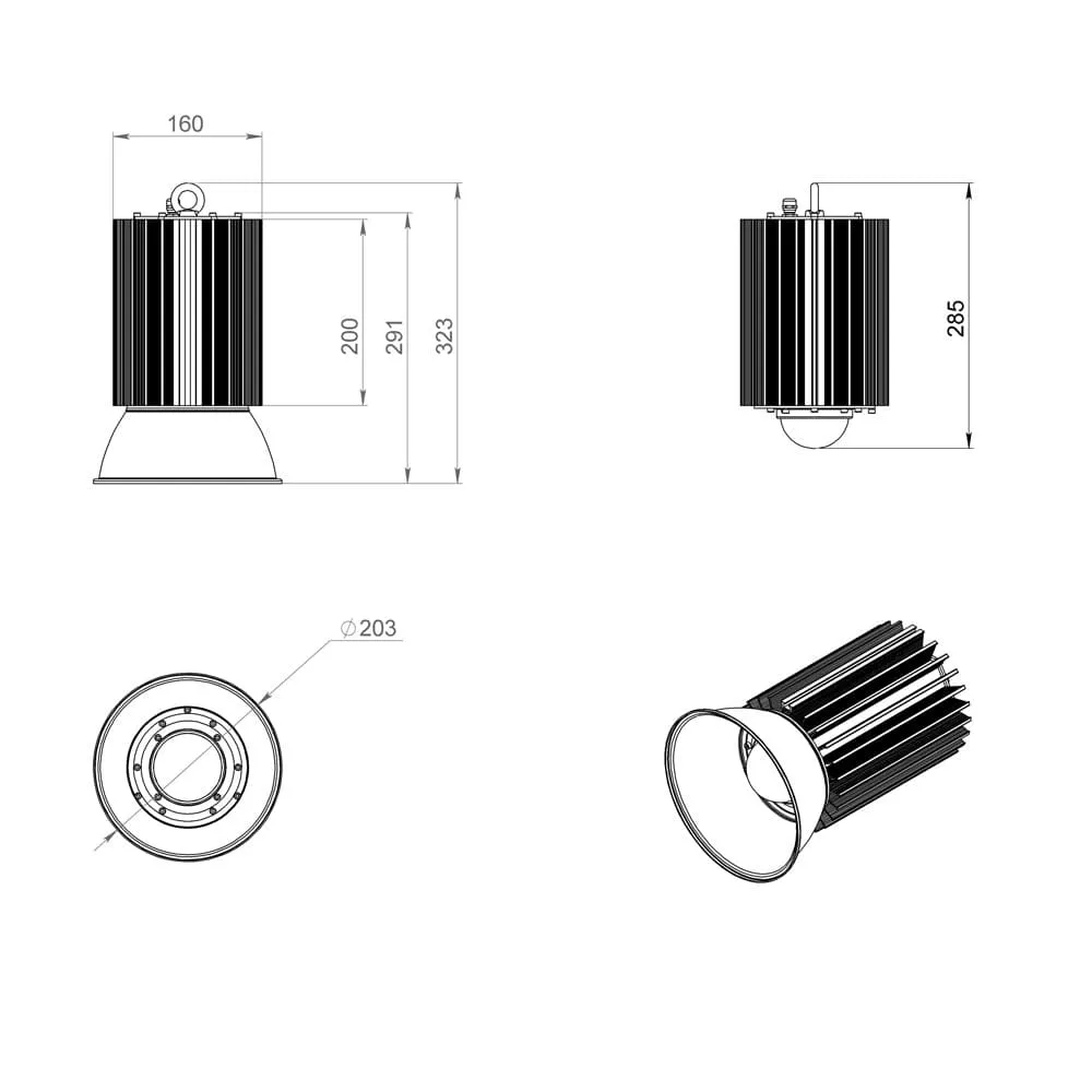 D-MA v2 50 БАП (350лм 3час.) CRI70 3000К 120°