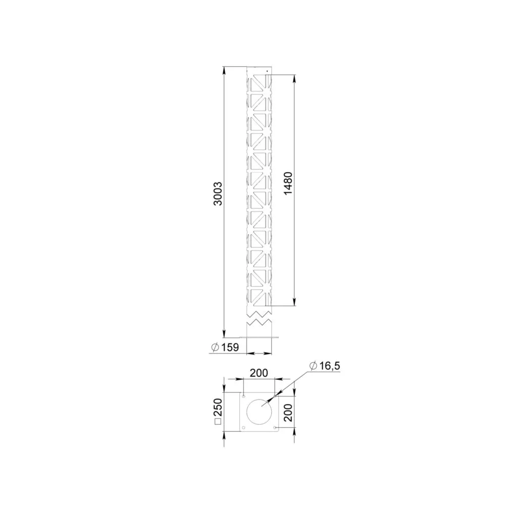 TD 50 3000/1500мм Tile CRI80 4000К