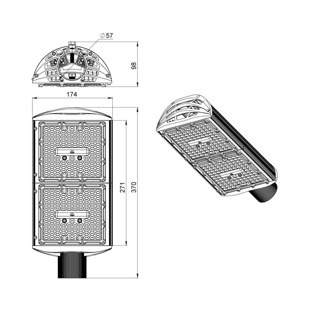 Highway v3 ML 80 MAX CRI70 4000К 155х70°