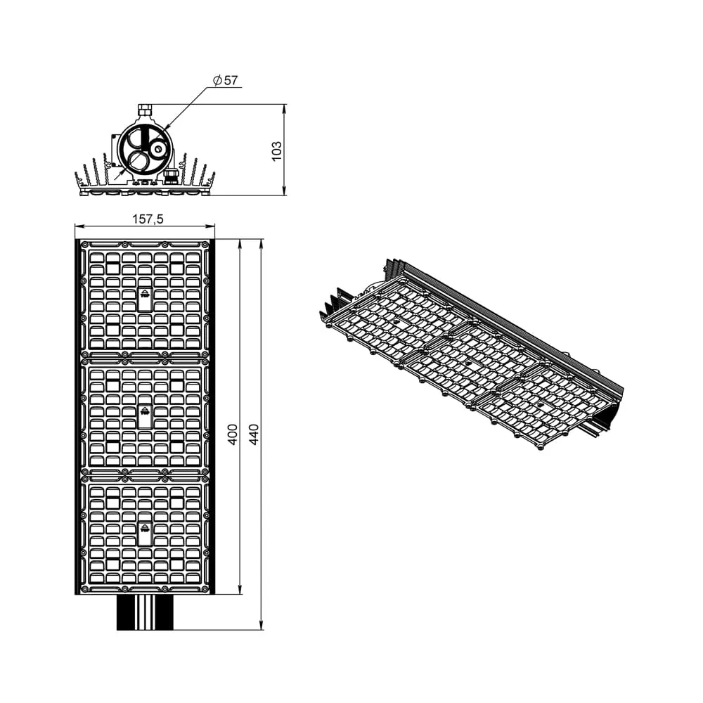 Highway v2 ML 150 MAX CRI70 3000К 135х55°