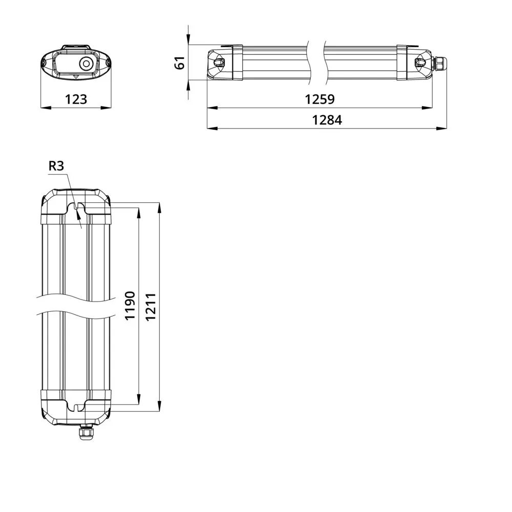 ISV Prom Neo 50 1200мм CRI80 3000К Опал