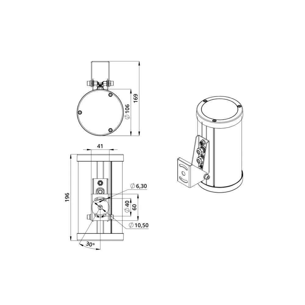 Accent 10 24-36В DC RGB DMX 15°