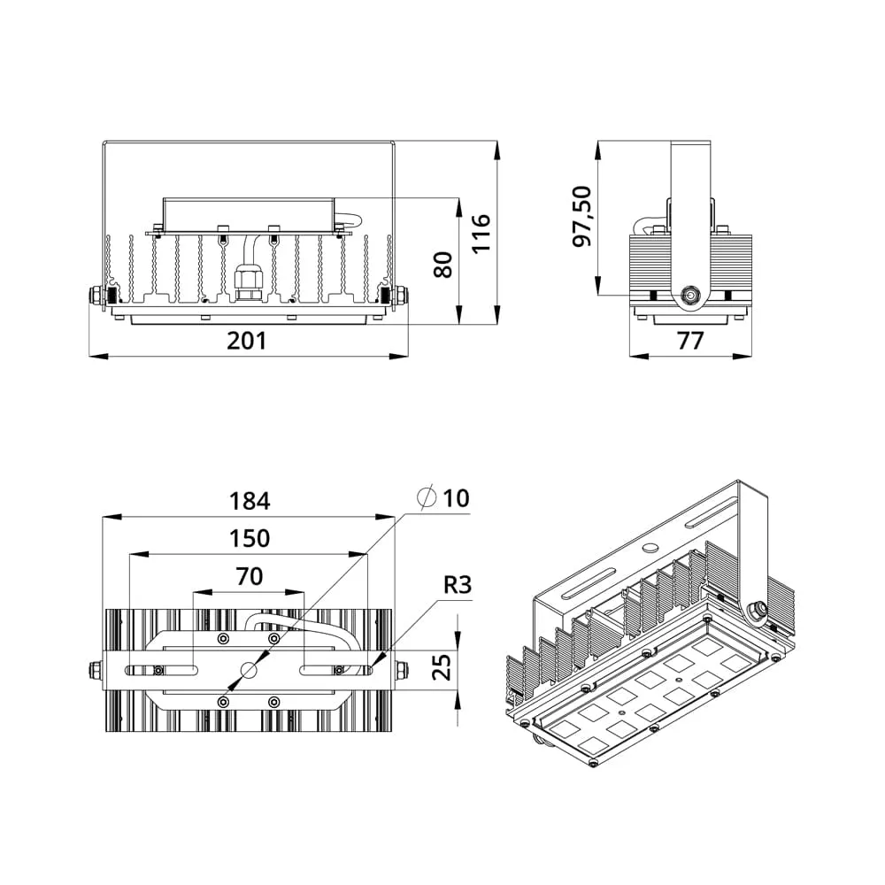 Project SVO 20 CRI70 5000К 25°