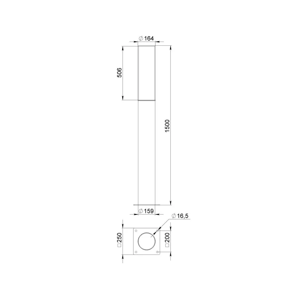 Tall 15 M 1500/500мм CRI80 5000К
