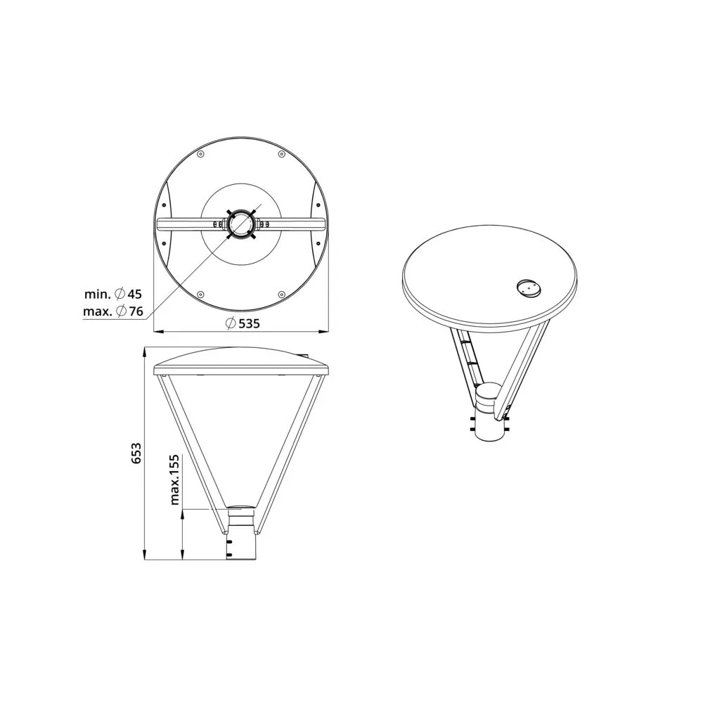 Lamina torchere 40 4000К 150°