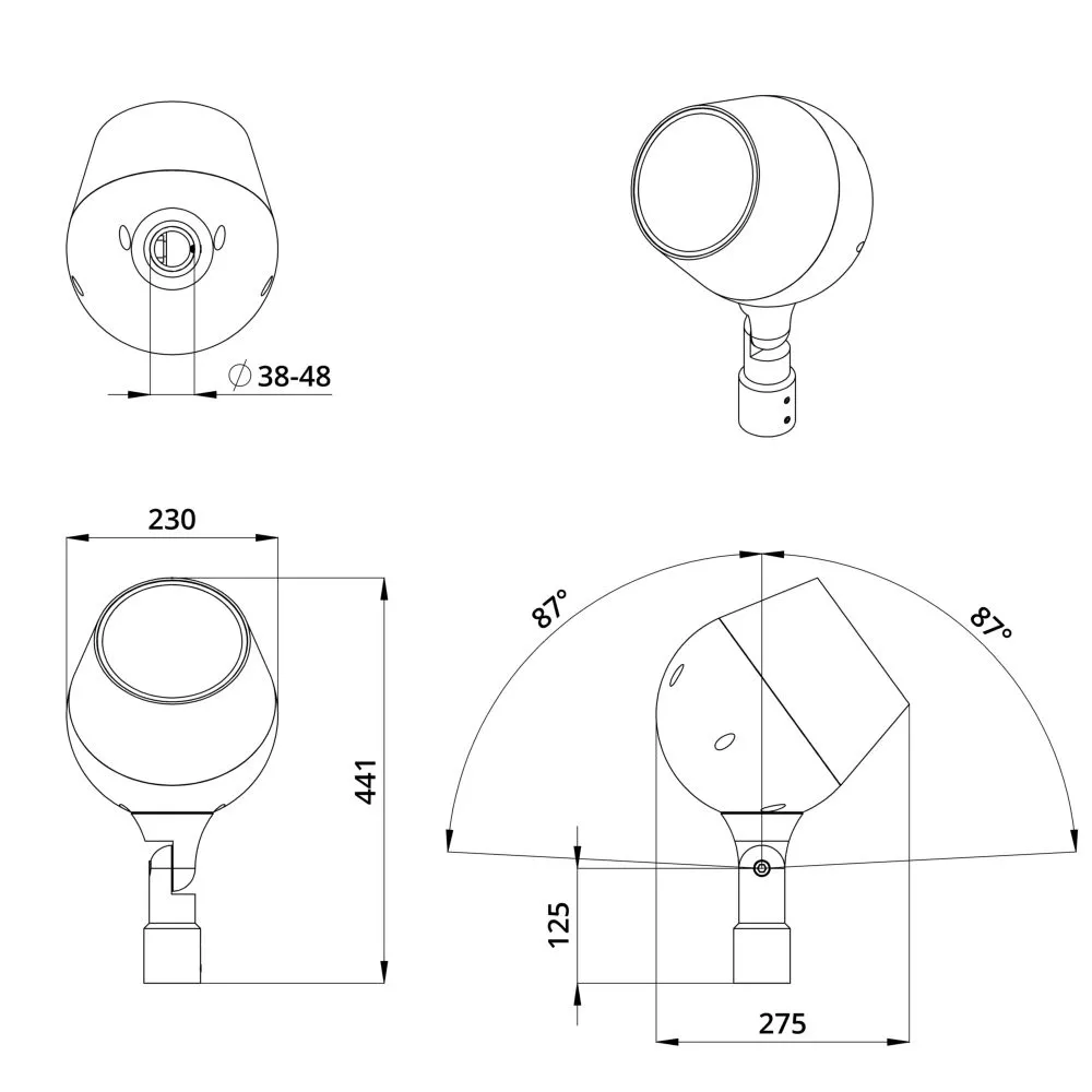 Shell 30 M CRI70 5000К 50° Консоль
