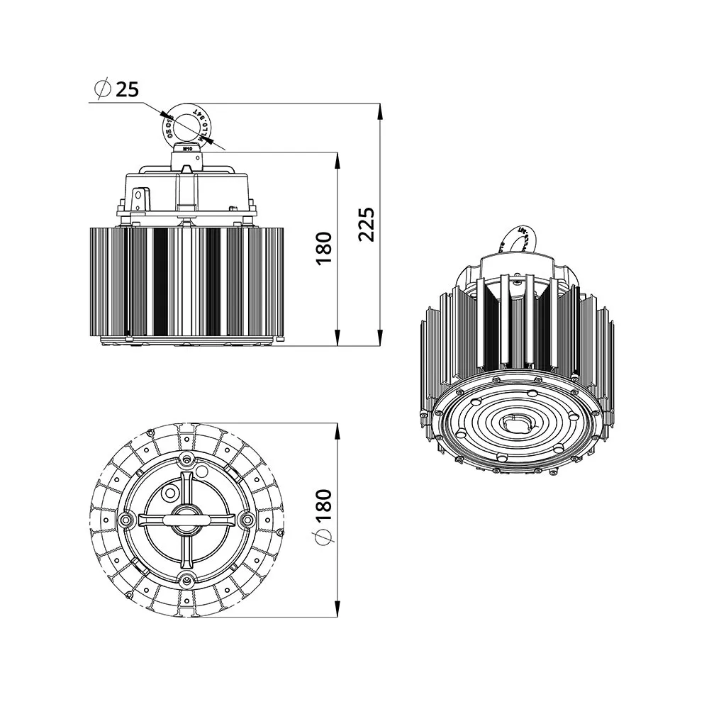D-MA Mini 100 CRI70 3000К 60°