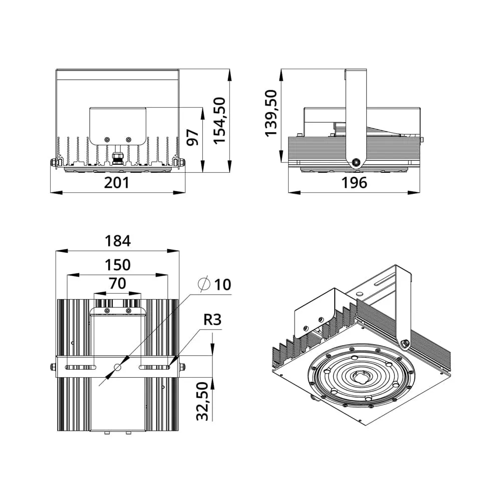 Project DMA 80 (3G) CRI70 5000К 90°