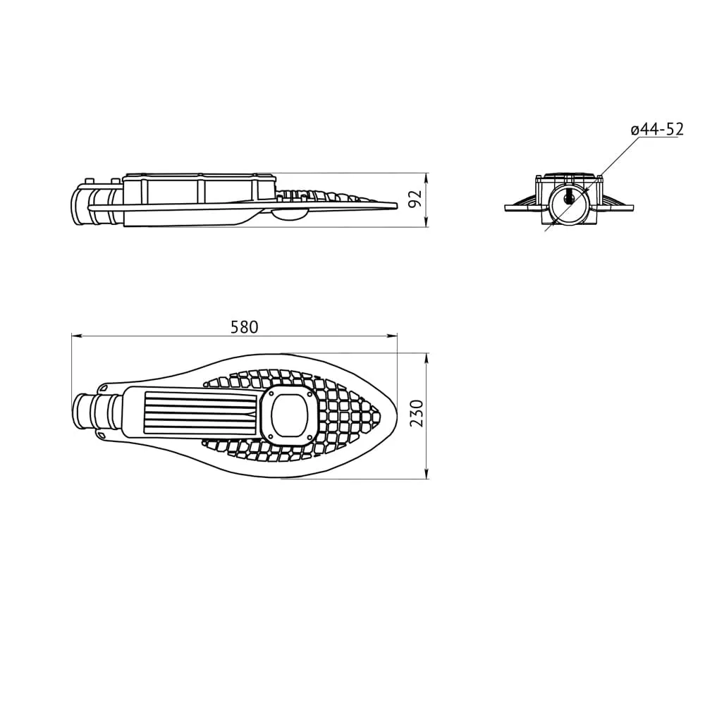 Cobra 60 (3G) CRI70 4500К 150х90°