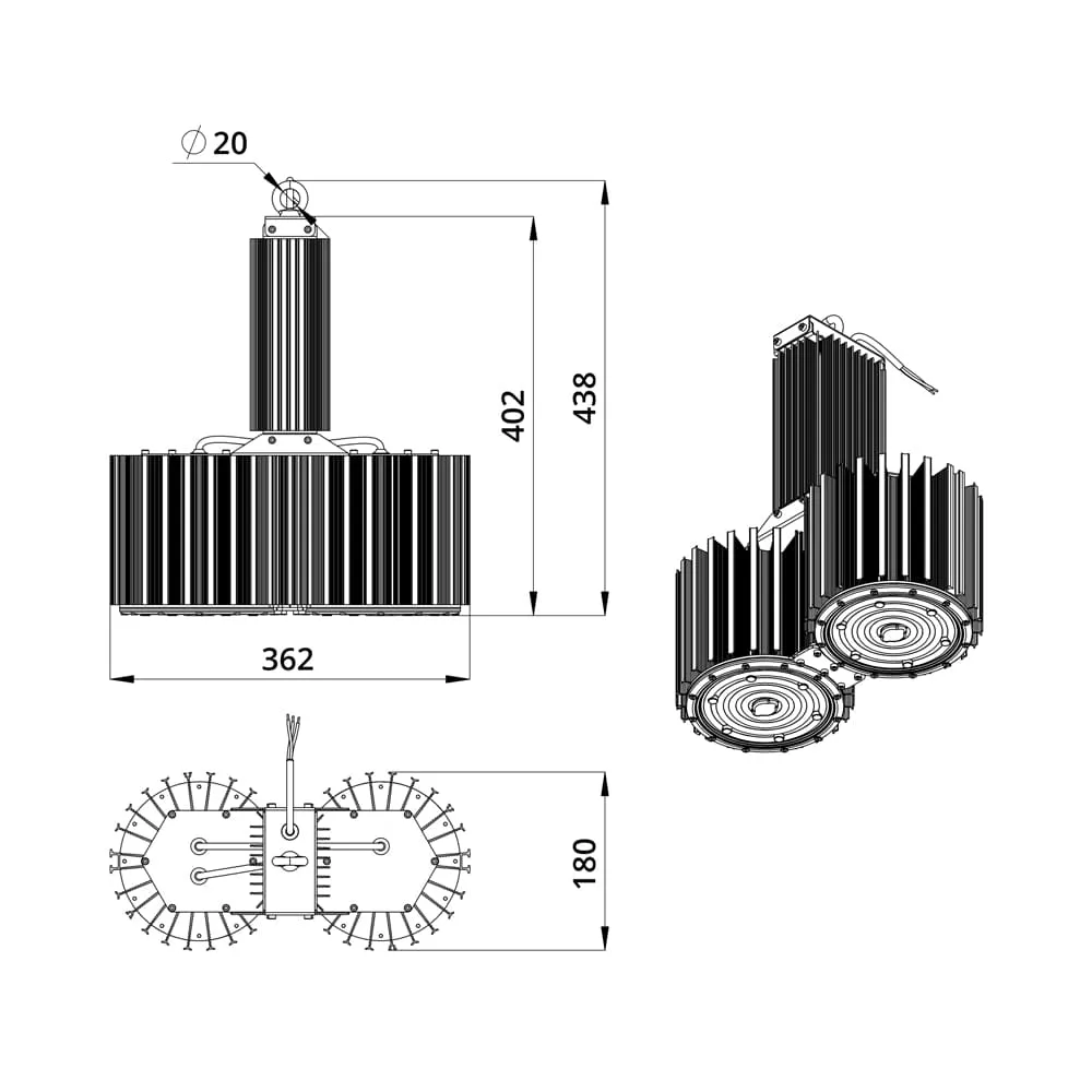 D-MA Termal 200 CRI70 5000К 60°