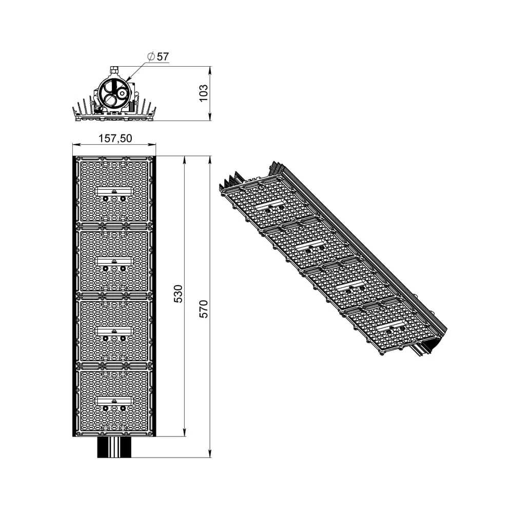 Highway v2 ML 200 CRI70 5000К 155х70°