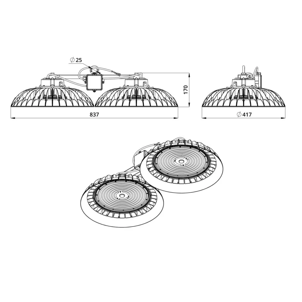 NEO 320 х2 L CRI70 5000К 90°