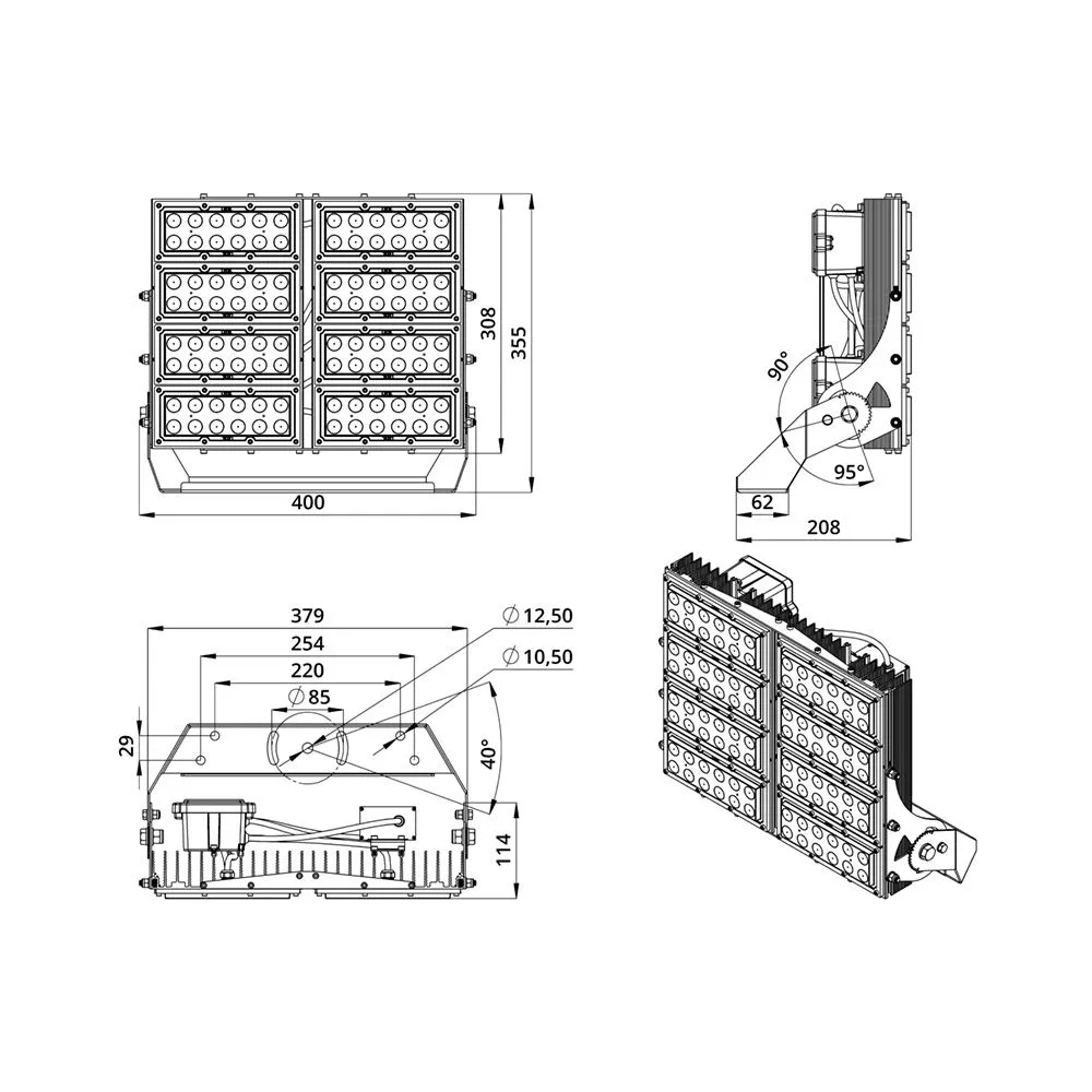 Project SVO 200 CRI90 5700К 35°