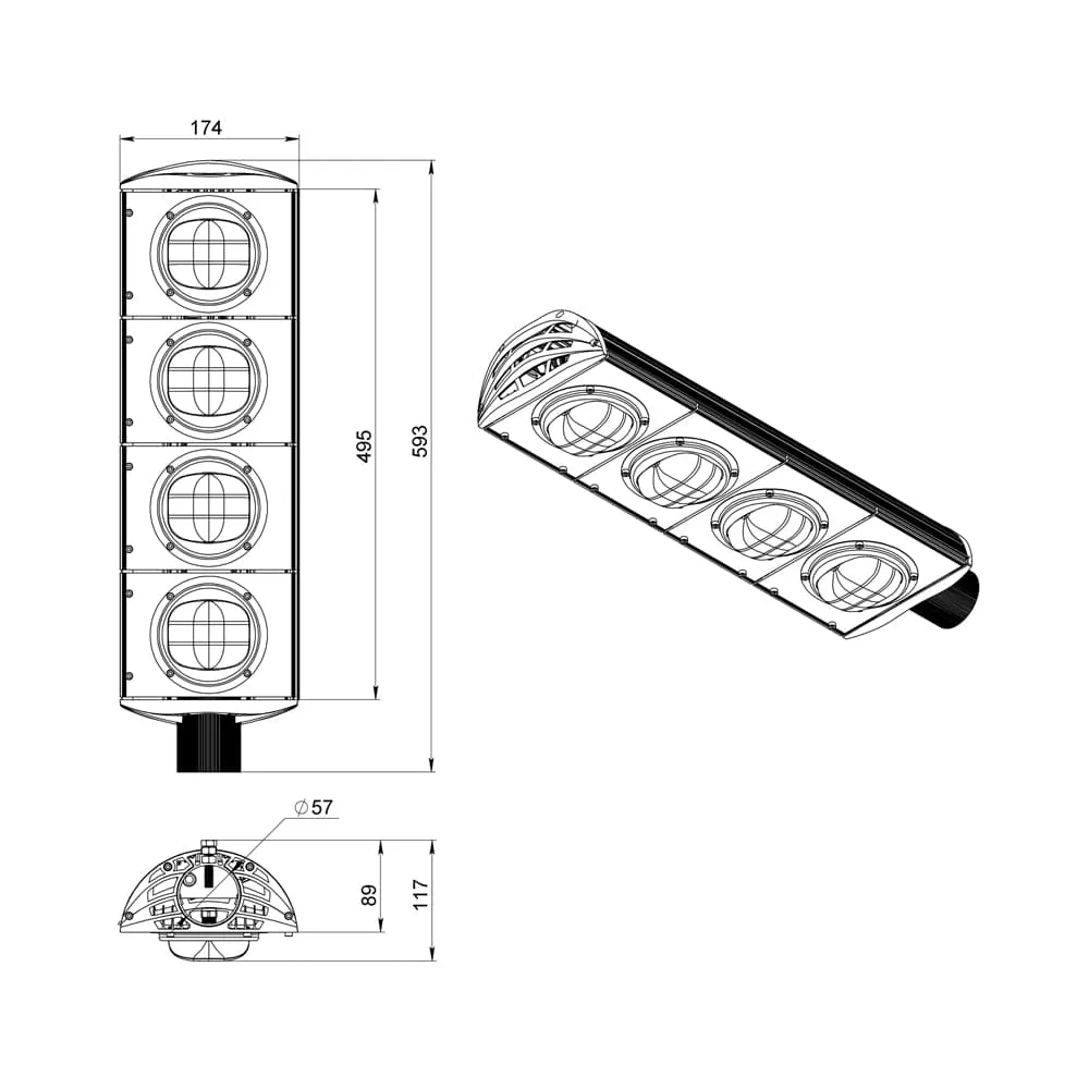 Highway v3 200 MAX CRI70 6500К 120°