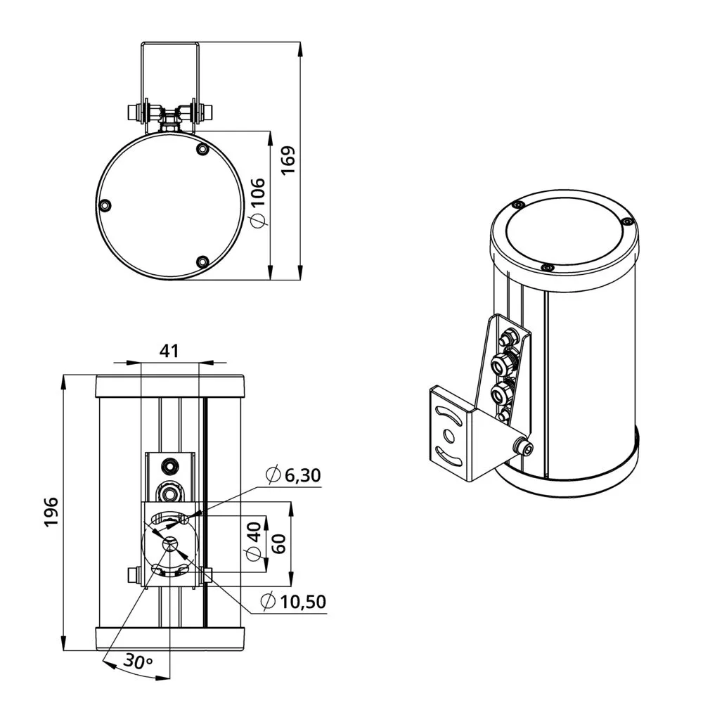 Accent 20 24-36В DC RGB DMX 15°