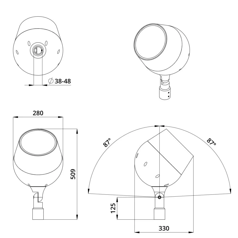 Shell 50 L CRI70 3000К 25° Консоль