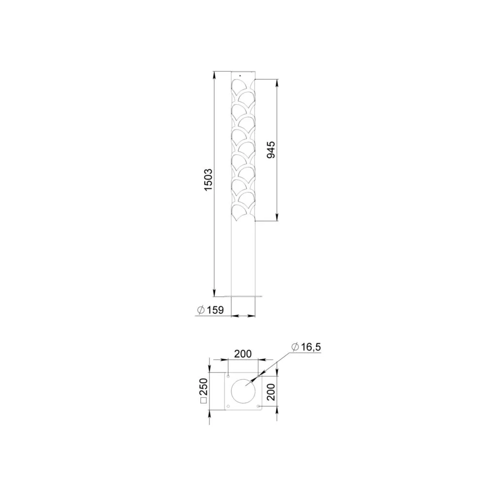 TD 30 1500/1000мм Palm CRI80 5000К