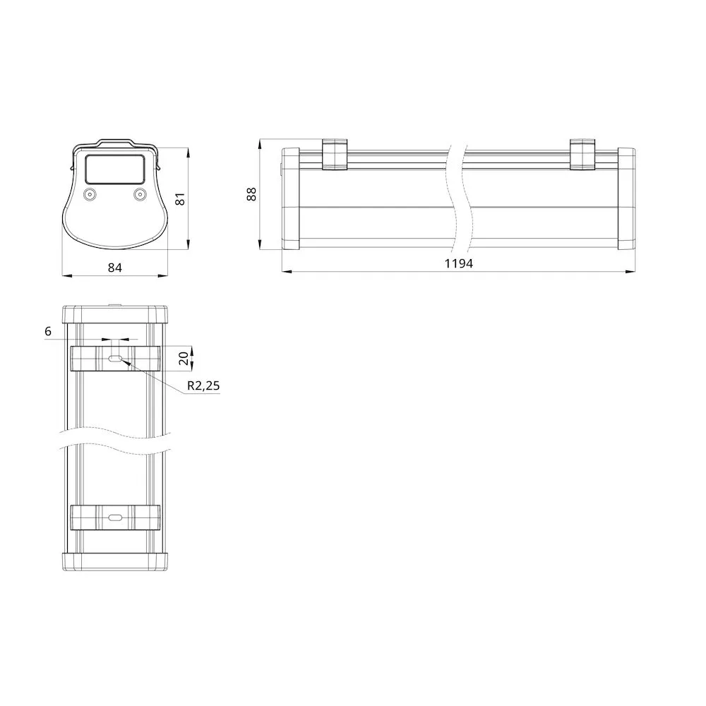 ISV Prom v2 20 1200мм CRI70 5000К Опал