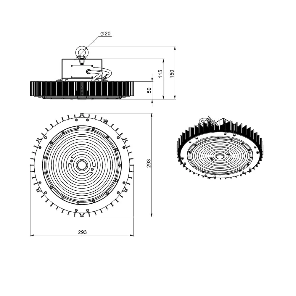 D-MA v3 ML 150 CRI70 5000К 40°