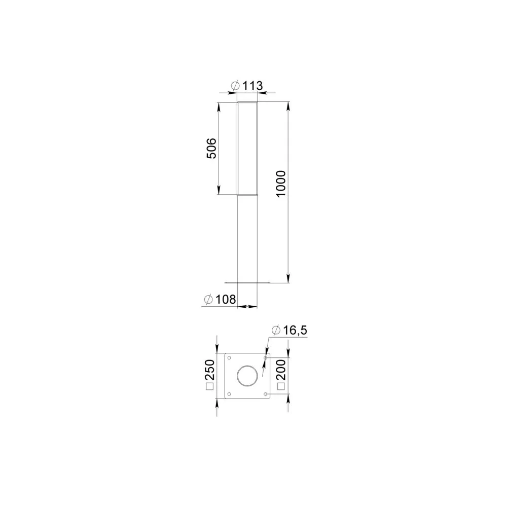 Tall 15 S 1000/500мм CRI80 4000К