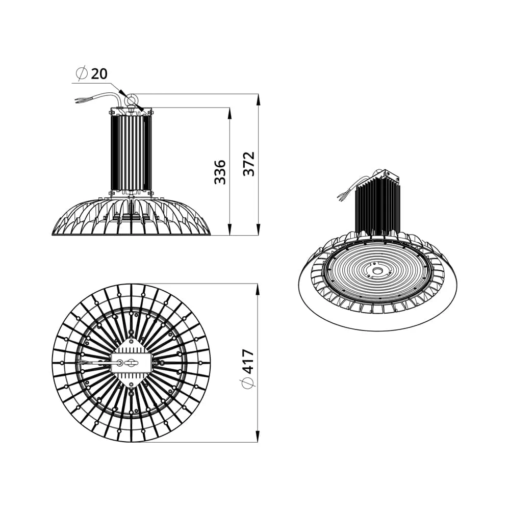 NEO Termal 200 L CRI70 4000К 120°